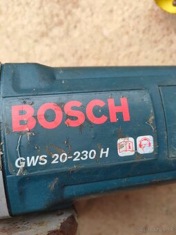 Uhlova bruska flexa Bosch GWS 20-230 H - 4