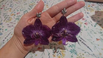 Orchidea náušnice - 4