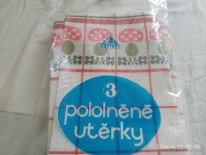 Retro utierky Československo 1.akost orig balenie REZERVE - 4