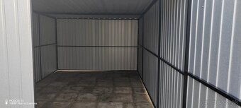 Garáž plechová 3x5m, silný plech AKCIA - 4