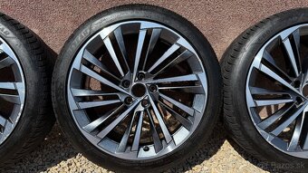 Alu disky Skoda Superb IV L&K R19 + zimné pneumatiky - 4