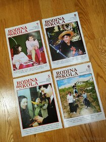 Retro časopisy Rodina + Rodina a škola - 4