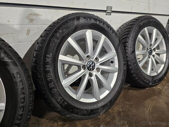 Zimná Sada Volkswagen Passat B8+Zánovné Pneu 215/60 R16 - 4