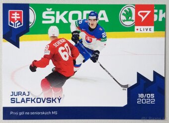 Hokejové kartičky HOKEJOVÉ SLOVENSKO 2022/2023 - L I V E - 4