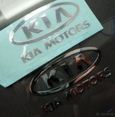 KIA LOGO nalepka Metal Edition - 4