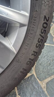 ZIMNE CONTINENTAL TS870 205/55 R17 + ALU VW - 4