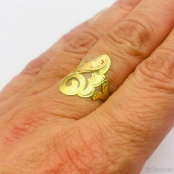 Zlatý prsteň 585/1000 - 4