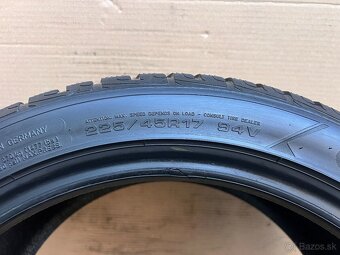 Zimné pneumatiky 225/45 R17 Goodyear dva kusy - 4