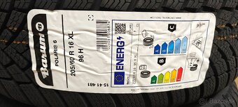 Zimné pneumatiky 205/60 R16 XL 96H s diskami - 4