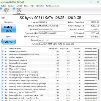 SSD 128 Gb Sata 2.5 1000 Gb HDD - 4