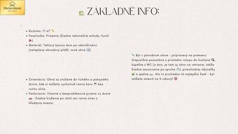 Na predaj: 2-izbový 71m2 byt v Púchove. - 4