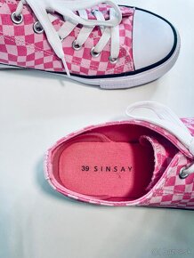 Plátené dámske tenisky - 4