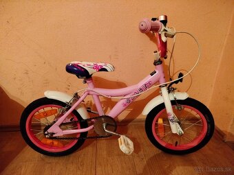 Detský bicykel 16 ružový. - 4