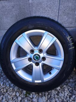 Hlinikové disky Škoda R 15 - 4