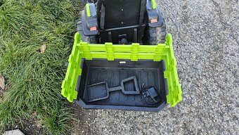 Elektrický Traktor s vozíkom - 4