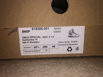 Bosp Topánky, Stredne vysoke, Gore-Tex veľ. 46 - 4