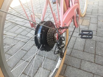 Elektrobicykel nový retro štýl 500W motor - 4