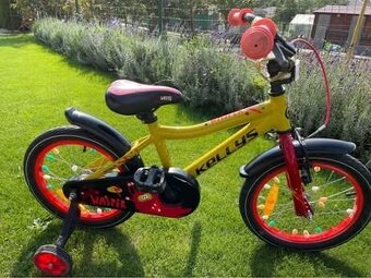 KELLYS DETSKÝ BICYKEL WASPER YELLOW 16" - 4