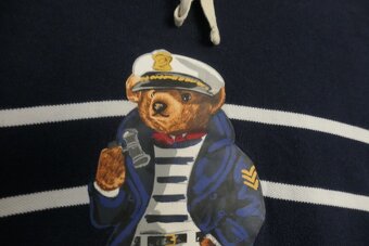 RALPH LAUREN BEAR ICON unisex bavlnena mikina S-L - 4