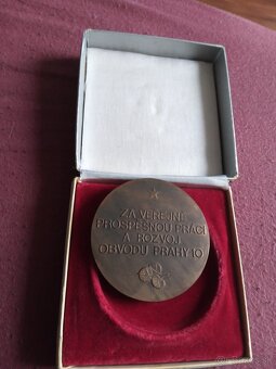 Plaketa Osvobozeni ČSSR.Odboj. - 4