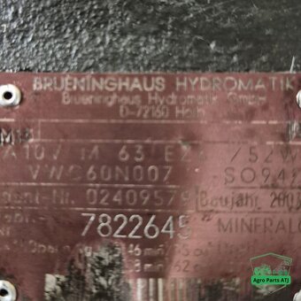 Hydraulické čerpadlo 7822645 Brueninghaus A10VM63 Schaffer 3 - 4