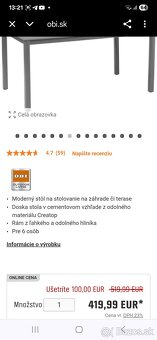 Exterierovi stol - 4