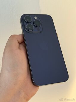Predám iPhone 14 PRO 128GB Deep Purple Stav 9/10 používaný - 4