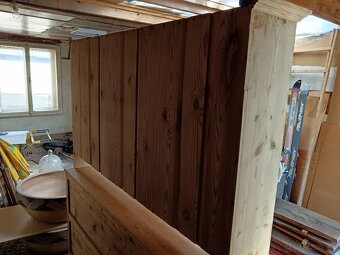 Starožitná skrín, LÉKÁRENSKÁ šuplíková skrín, smrková komoda - 4