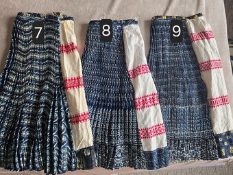 Stary kro Važrc modrotlač sukne - 4