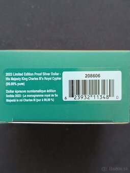 Dollar - Korunovácia - PROOF - Striebro 999/1000 - 4
