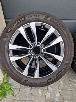 5x112 r17 kolesa mercedes c class C disky 17 alu elektrony - 4
