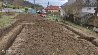 Zemné a výkopové práce-minibager, traktorbager - 4