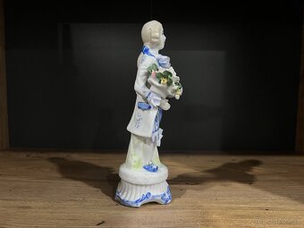 Retro čínska porcelánová soška - 4