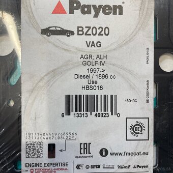 Tesnenie hlavy valcov PAYEN BZ020 - 4
