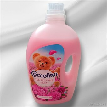 Prací gel Persil, Rich, aviváž Coccolino Sensazione Seta - 4
