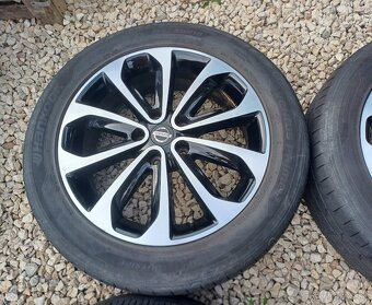 Orig. hliníkové disky Nissan R18, 5x114,3 - 4