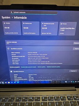 Lenovo Yoga Slim 7 14IMH9 - Intel Ultra / 32GB / 1TB / OLED - 4