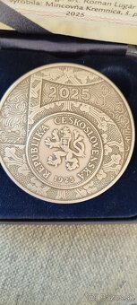 Strieborná medaila 5 Kč - 4