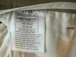 Nohavice Carahartt Sid Pant 32x32 - 4