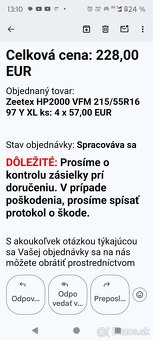 Pneumatiky 215/55R16 - 4