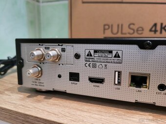 satelitný prijímač AB Pulse 4K, 2-tuner, s diskom 500GB - 4