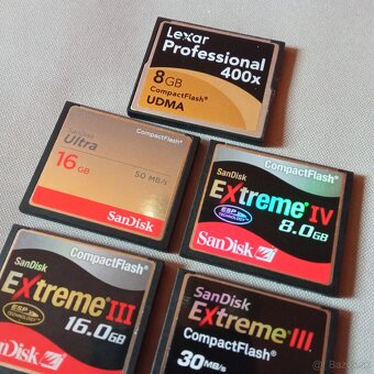 CompactFlash pamäťové karty SanDisk - 4