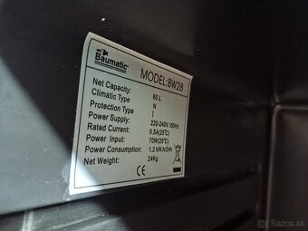 Termoelektrická vinotéka Baumatic BL28 - 4