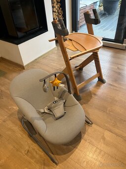 Set jedálenská stolička Kinderkraft Enock + lehátko Calmee - 4