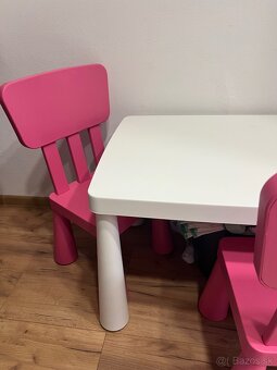 Detsky mamut set stol so stolickami - 4