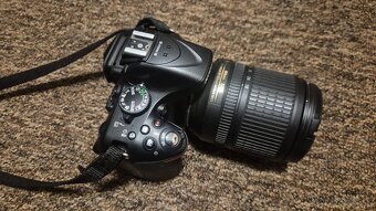 Predám NIKON D5200 + objektív NIKON 18-105 - 4