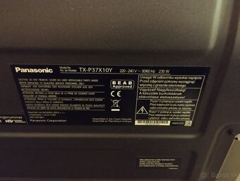 Plazma-TV Panasonic TX-P37X10Y 37"/93cm uhl. - 4