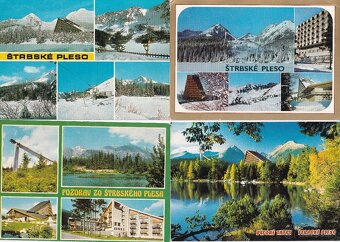 Vysoké Tatry - farebné pohľadnice VF - 4