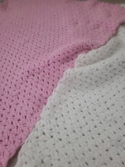 Hačkovaná deka - 4