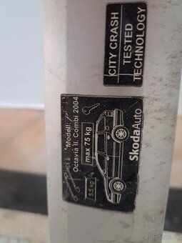 Stresny nosic - listy na Skoda Octavia - 4